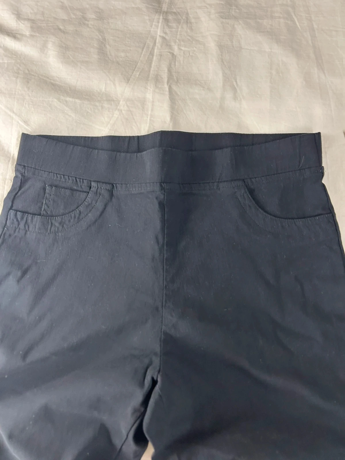 Zwarte rechte broek vintage maat 38 – photo 3